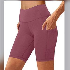 Lululemon 10” Pink Biker Shorts